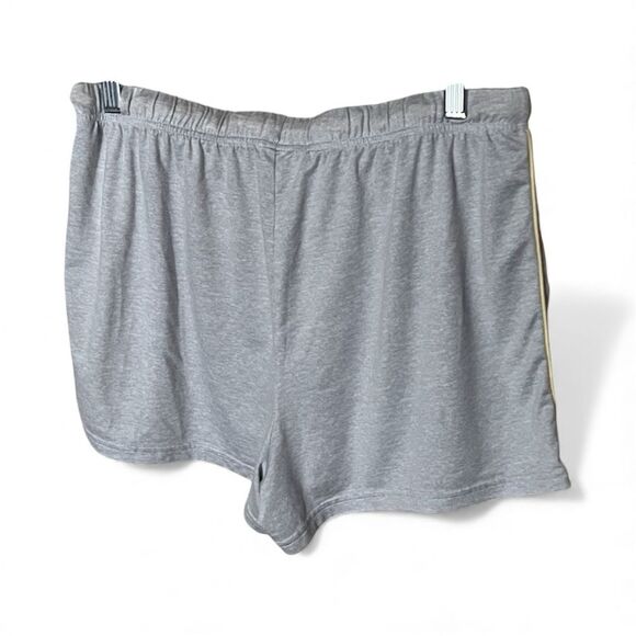 Rae Dunn Good Vibes Gray Short Sleeve Shirt and Shorts Pajama Set Size Large - Picture 6 of 13